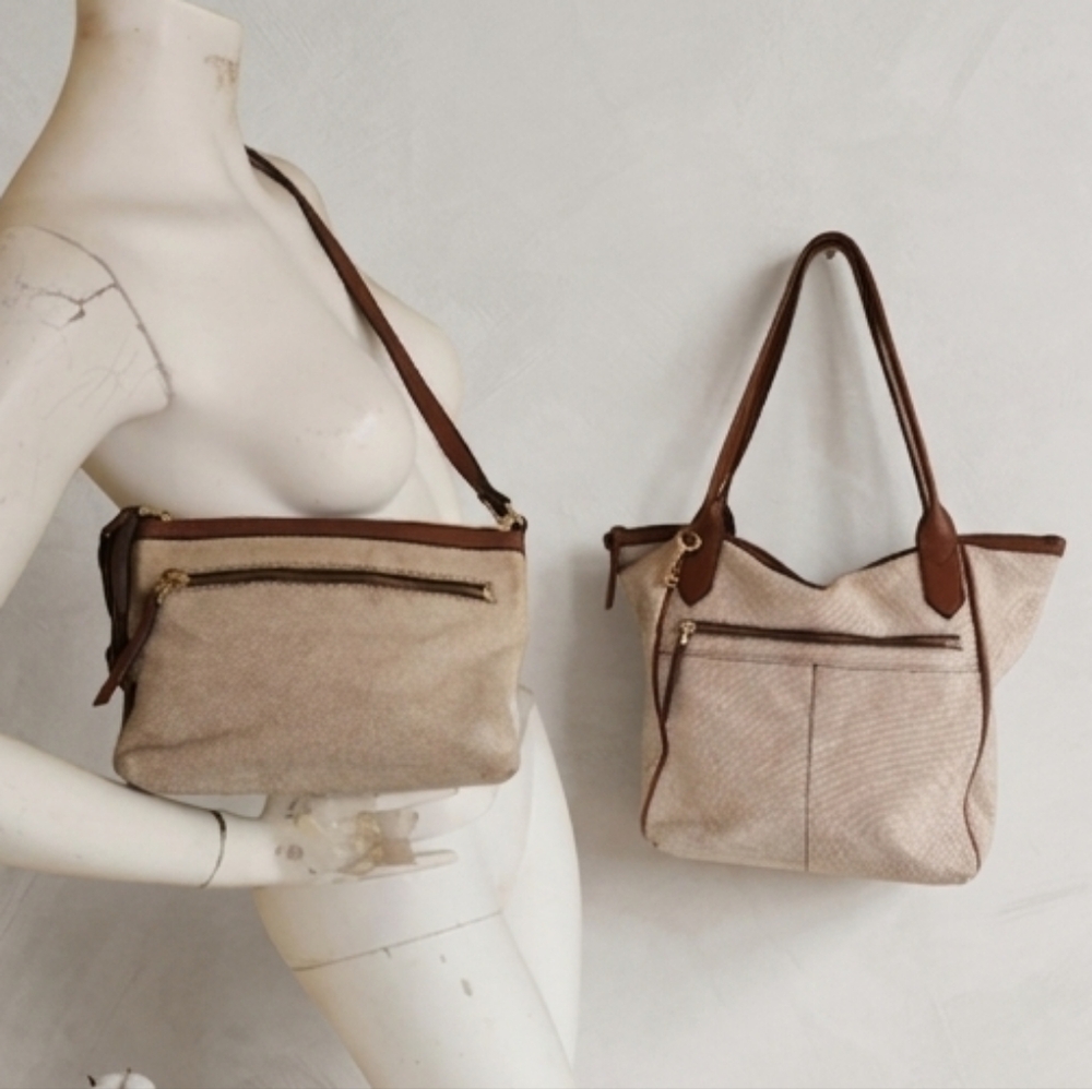 😍😍😍 2 fossil‎ bag set